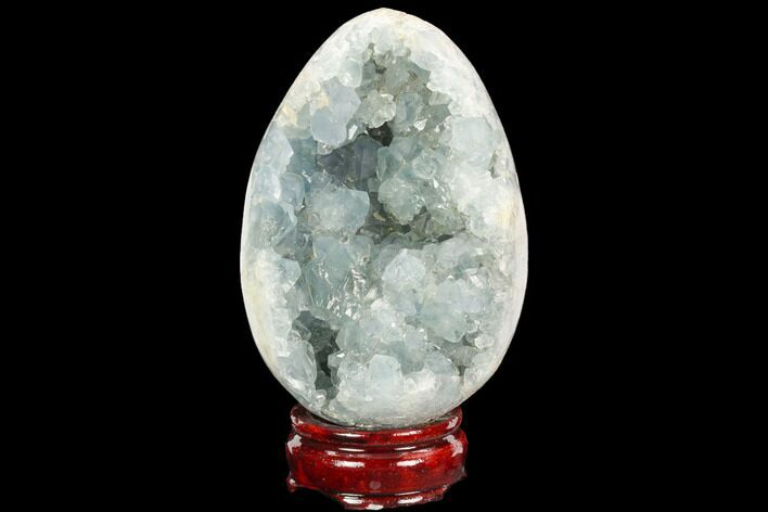 Crystal Filled, Celestine (Celestite) Egg #124696